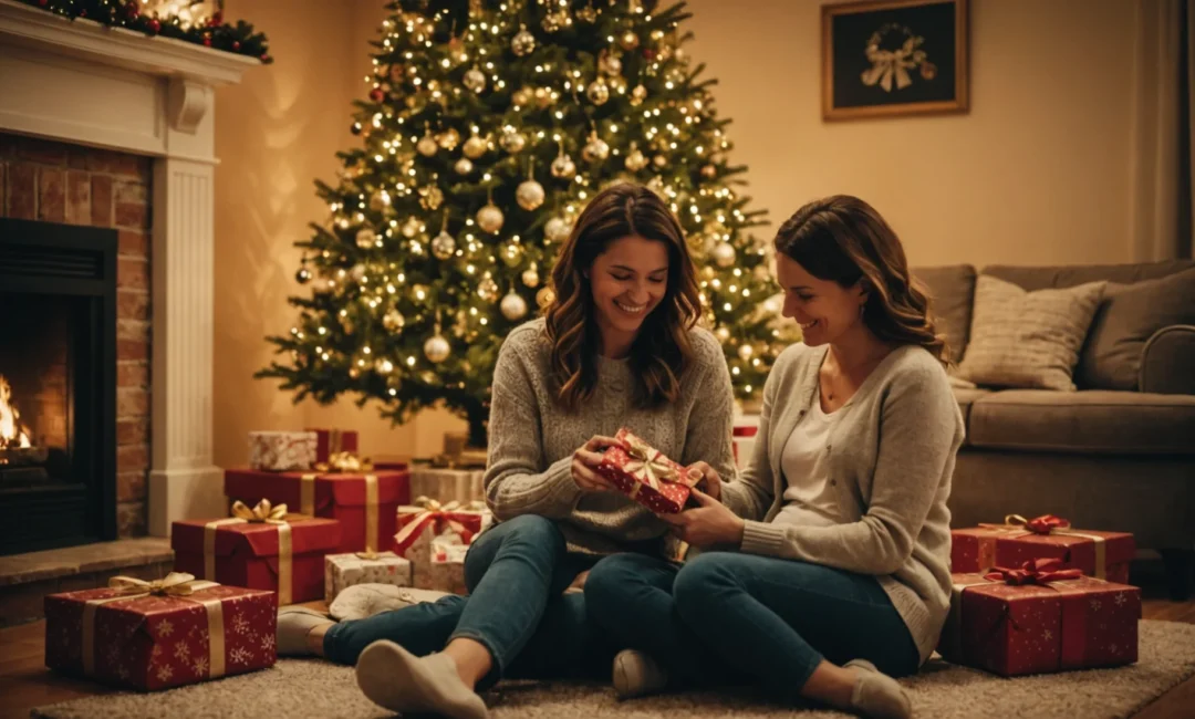 annonce grossesse noël
